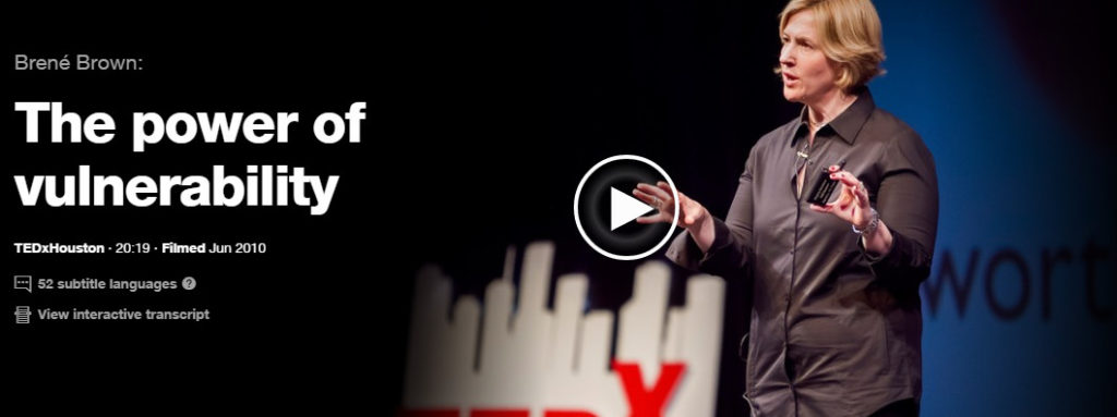 Brené Brown, the power of vulnerability, TEDxHouston June 2010